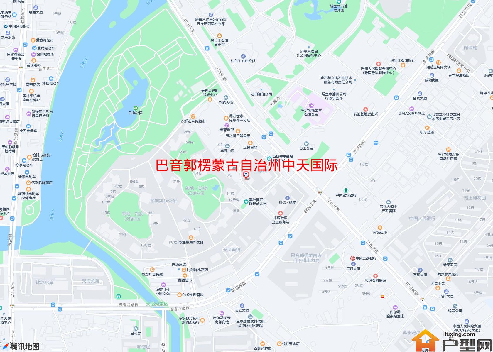 中天国际上华城(石化大道19号)小区 - 户型网