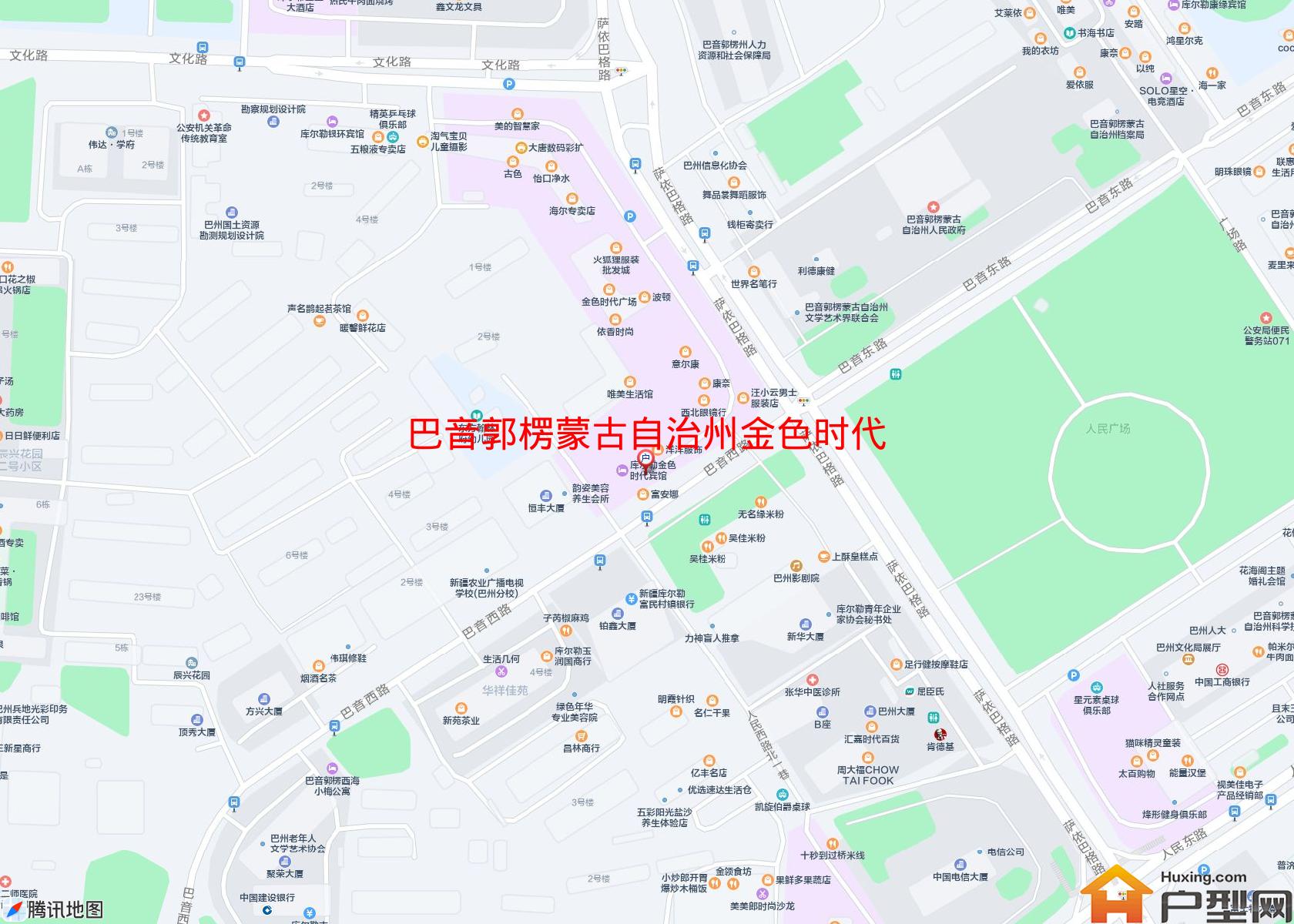 金色时代(巴音西路2号)小区 - 户型网