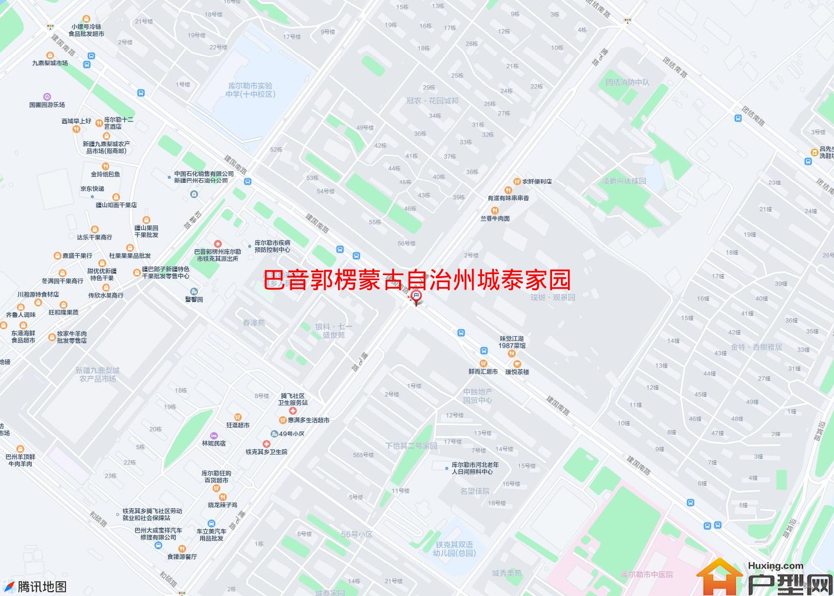 城泰家园(建国南路)小区 - 户型网