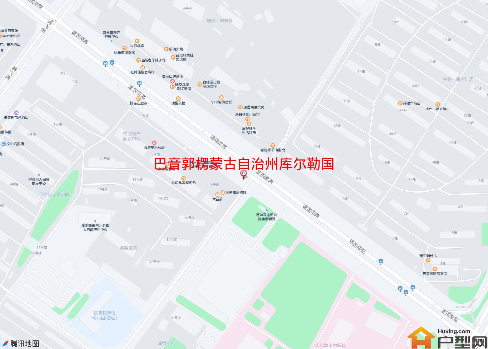 库尔勒国贸中心(建国南路)小区 - 户型网