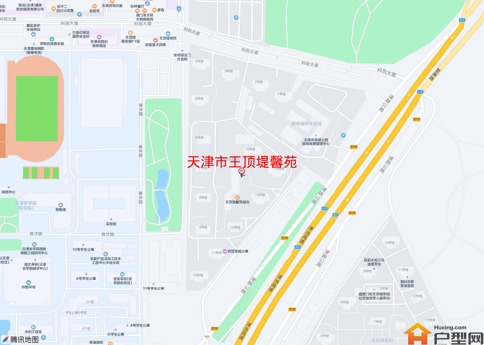 王顶堤馨苑小区 - 户型网