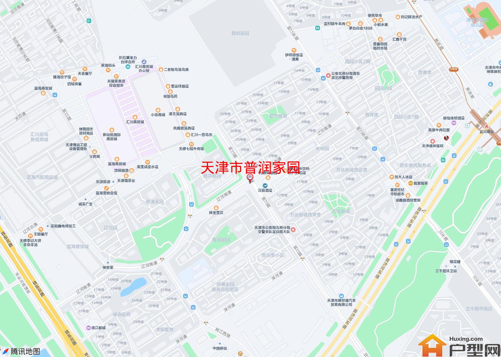 普润家园小区 - 户型网