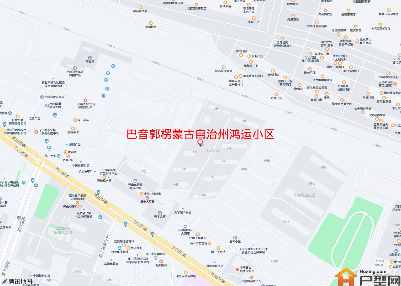 鸿运小区(天山西路)小区 - 户型网