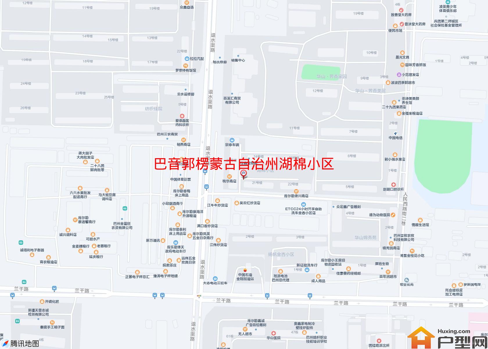 湖棉小区(退水渠路)小区 - 户型网