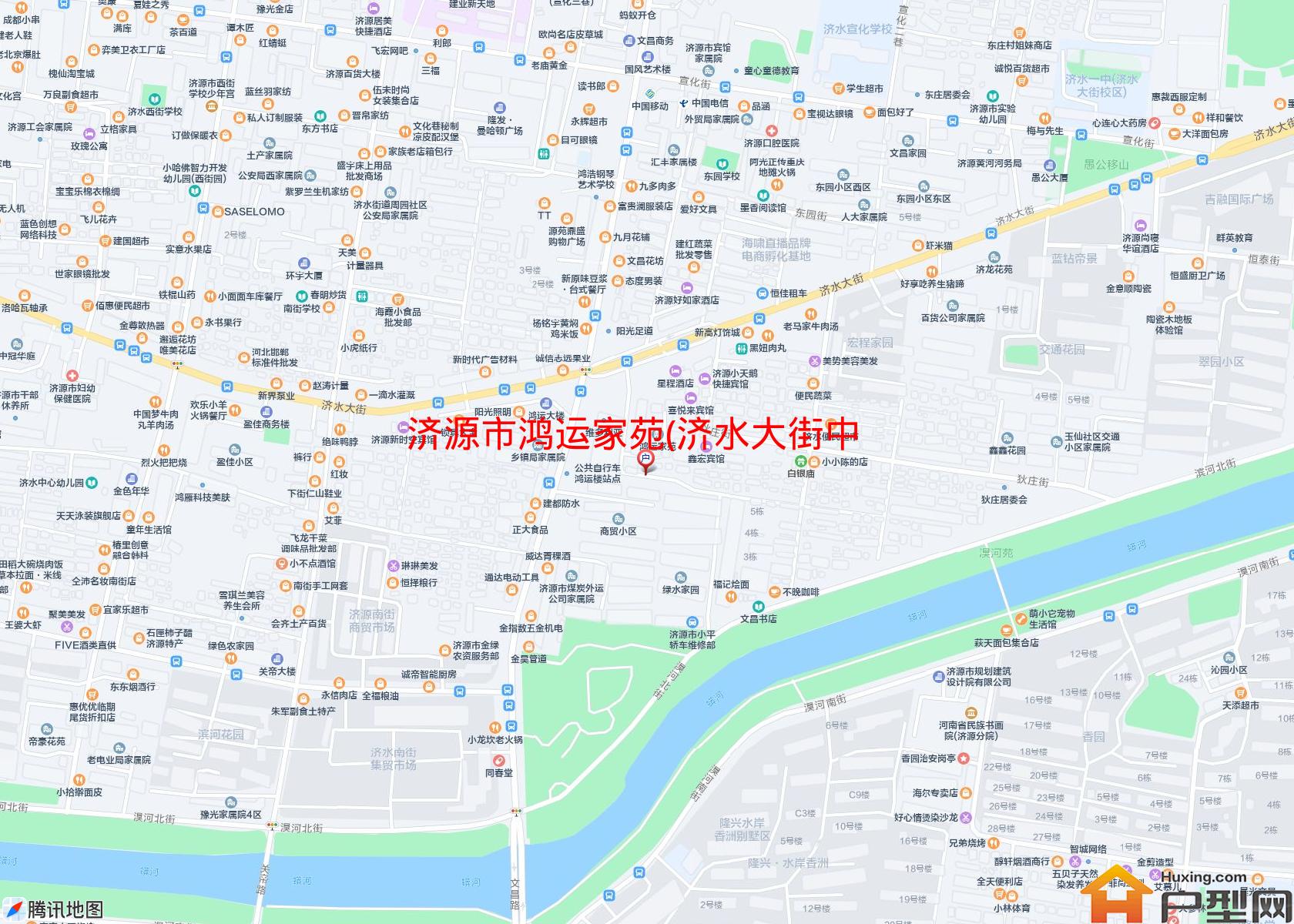 鸿运家苑(济水大街中段521号)小区 - 户型网