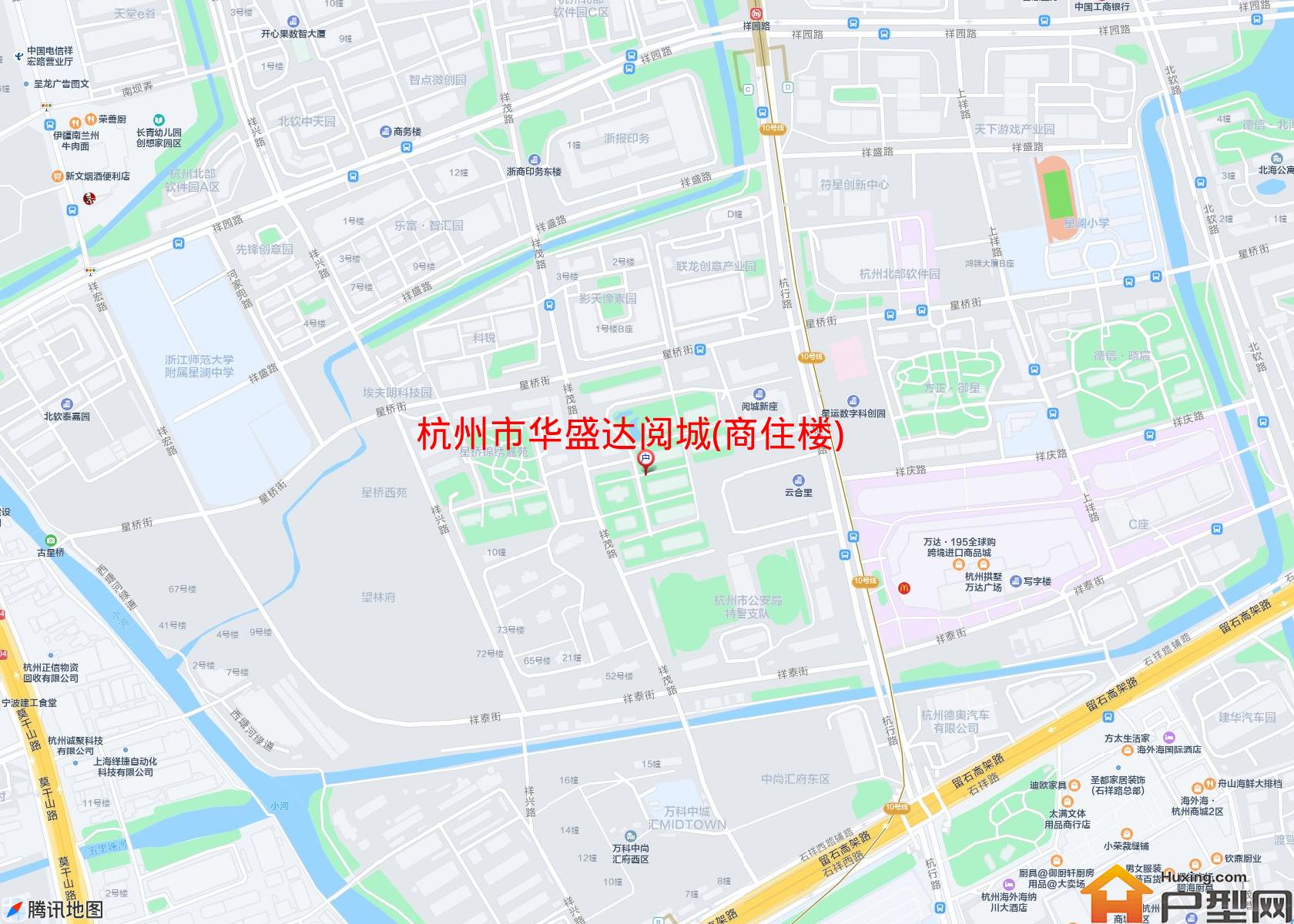 华盛达阅城(商住楼)小区 - 户型网