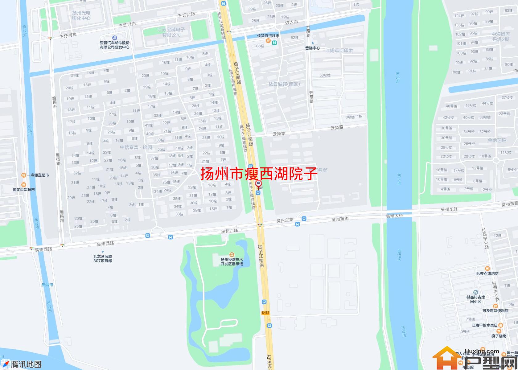 瘦西湖院子小区 - 户型网