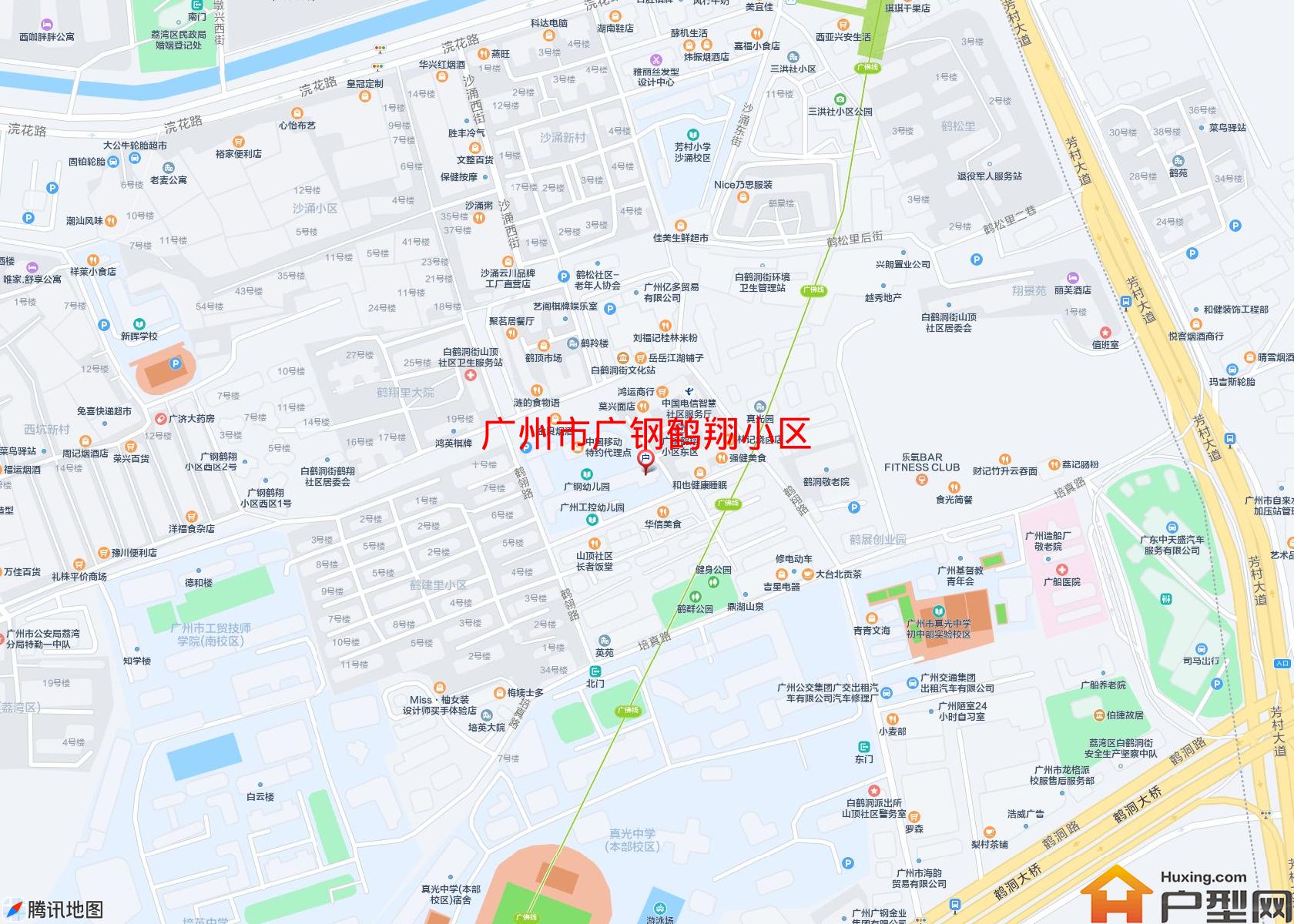 广钢鹤翔小区小区 - 户型网