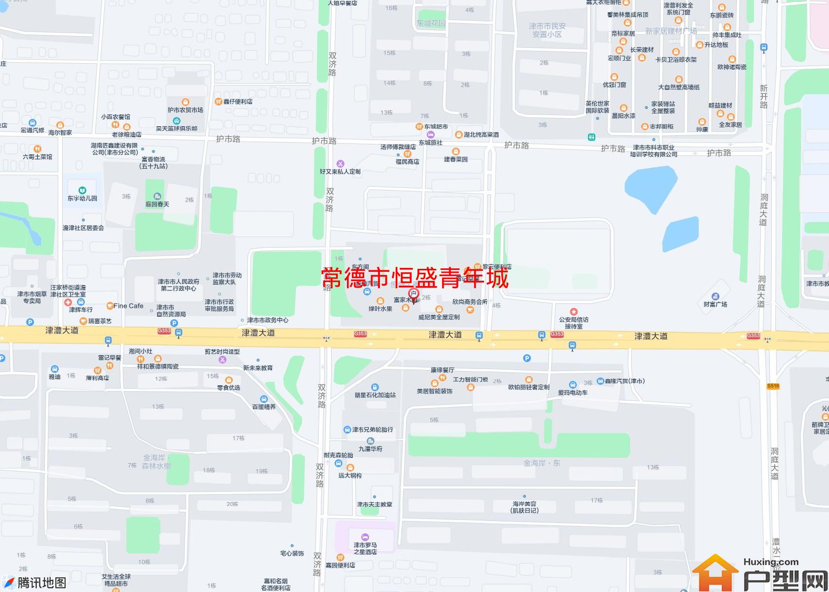 恒盛青年城小区 - 户型网