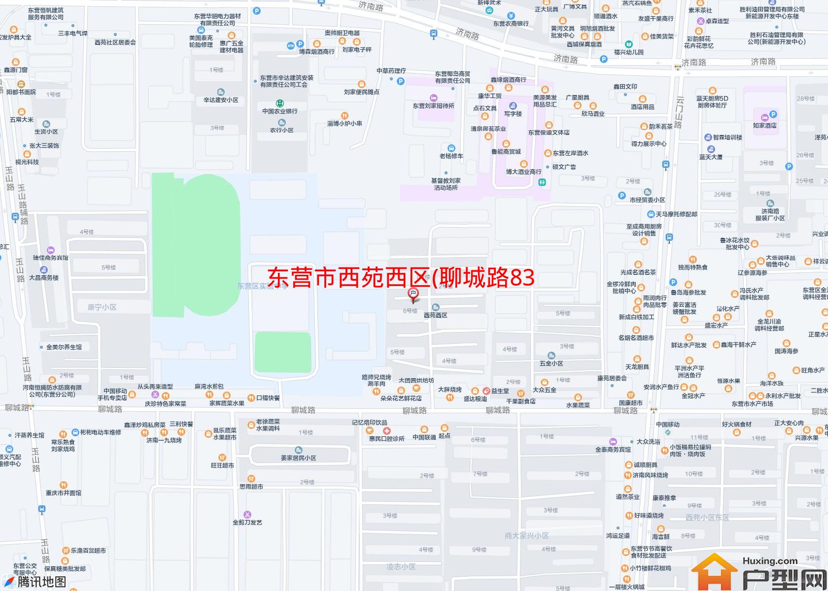 西苑西区(聊城路83-13号)小区 - 户型网