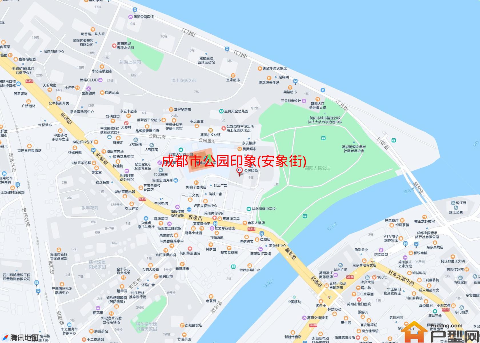 公园印象(安象街)小区 - 户型网