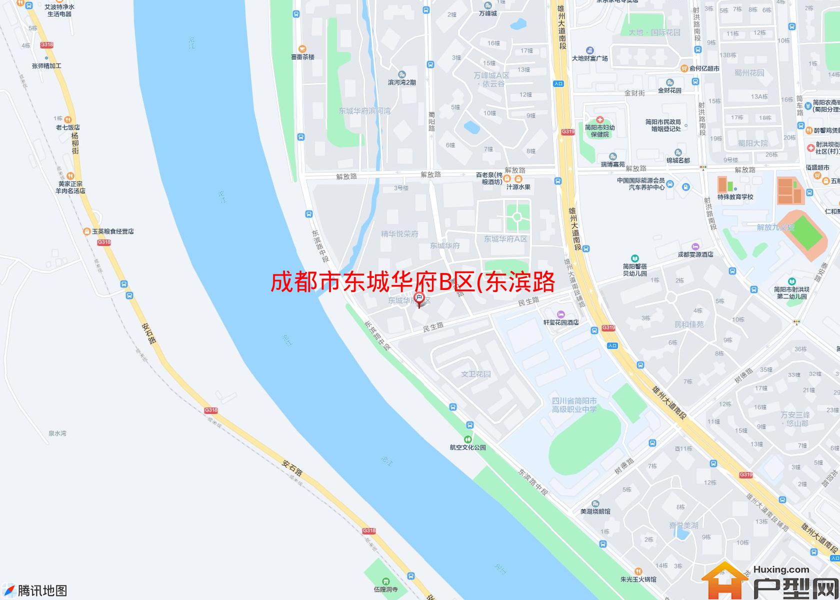 东城华府B区(东滨路)小区 - 户型网