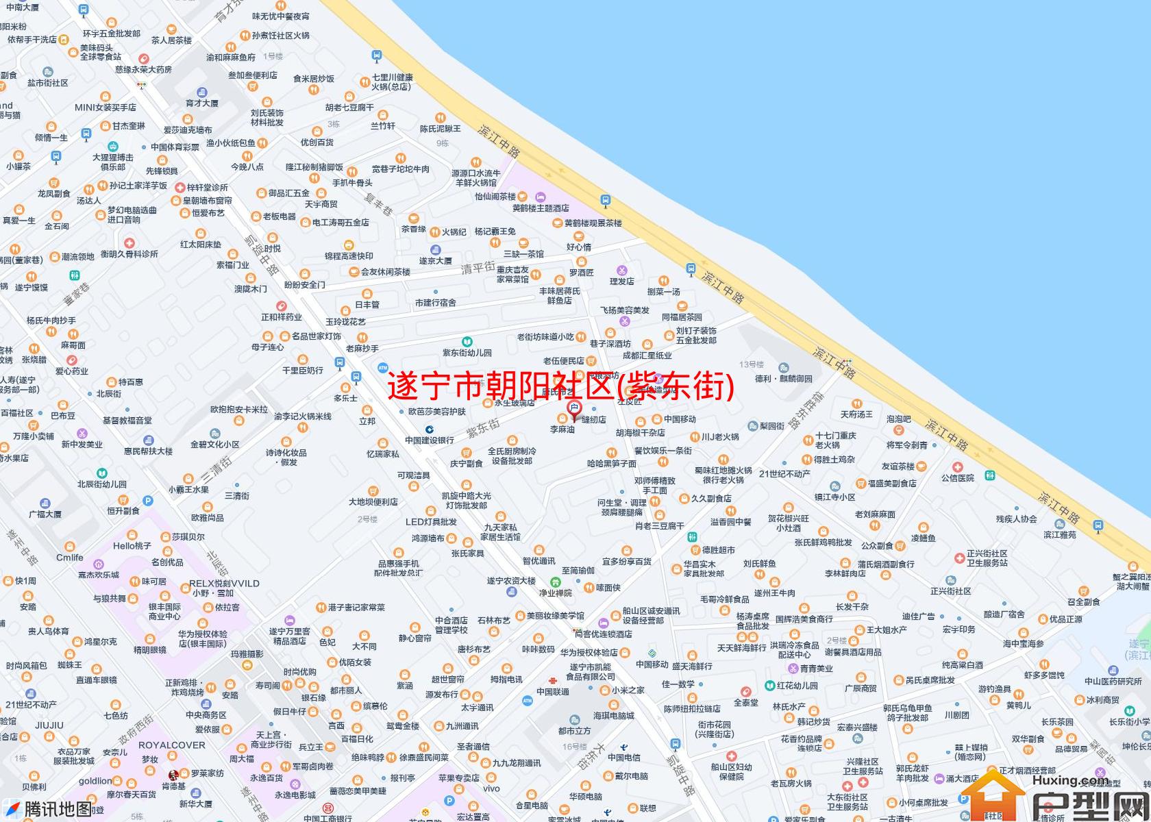 朝阳社区(紫东街)小区 - 户型网