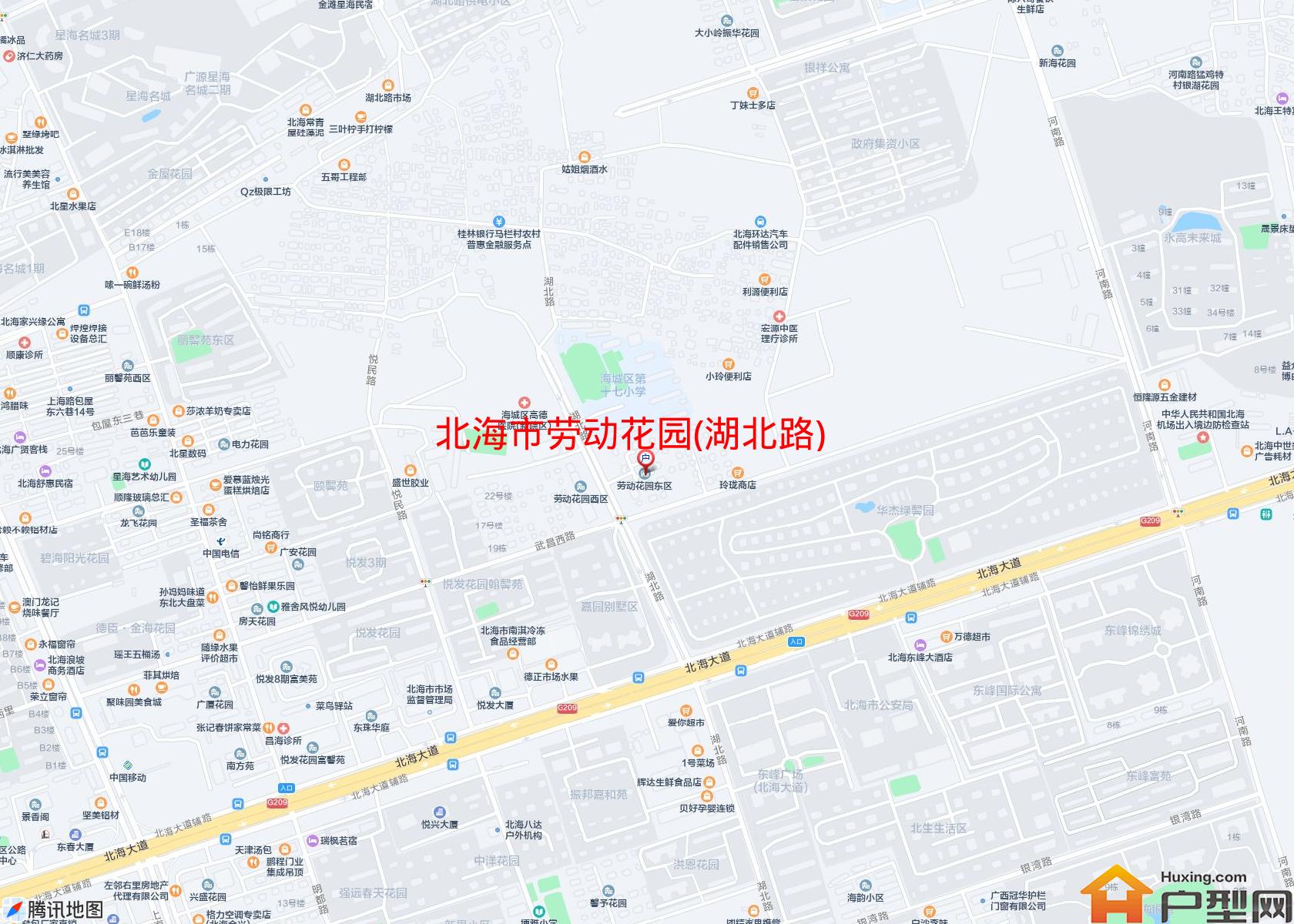 劳动花园(湖北路)小区 - 户型网
