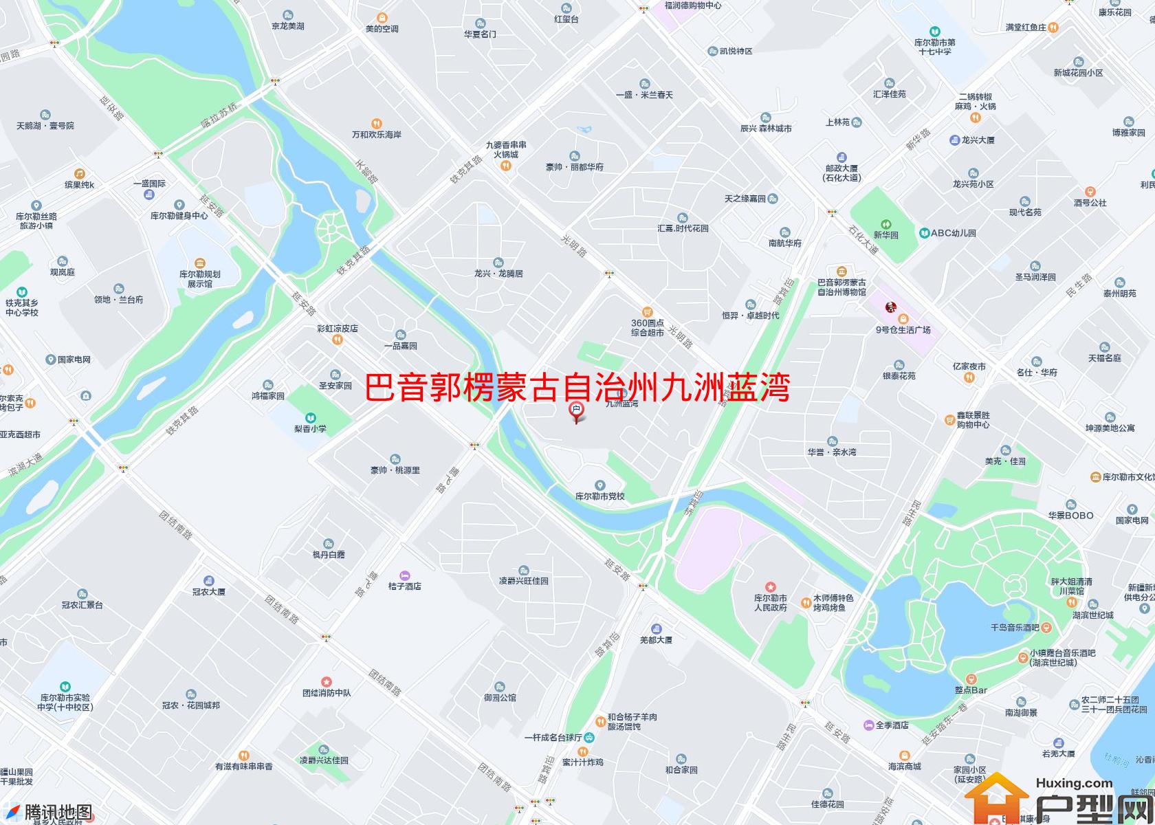 九洲蓝湾(腾飞路)小区 - 户型网