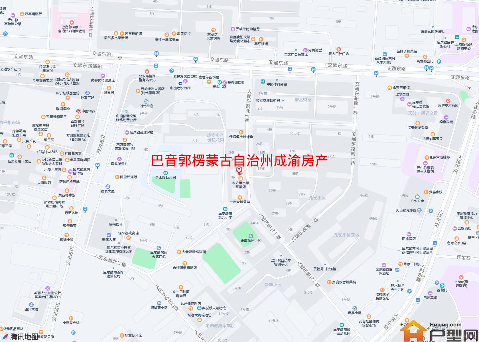 成渝房产(建国北路)小区 - 户型网
