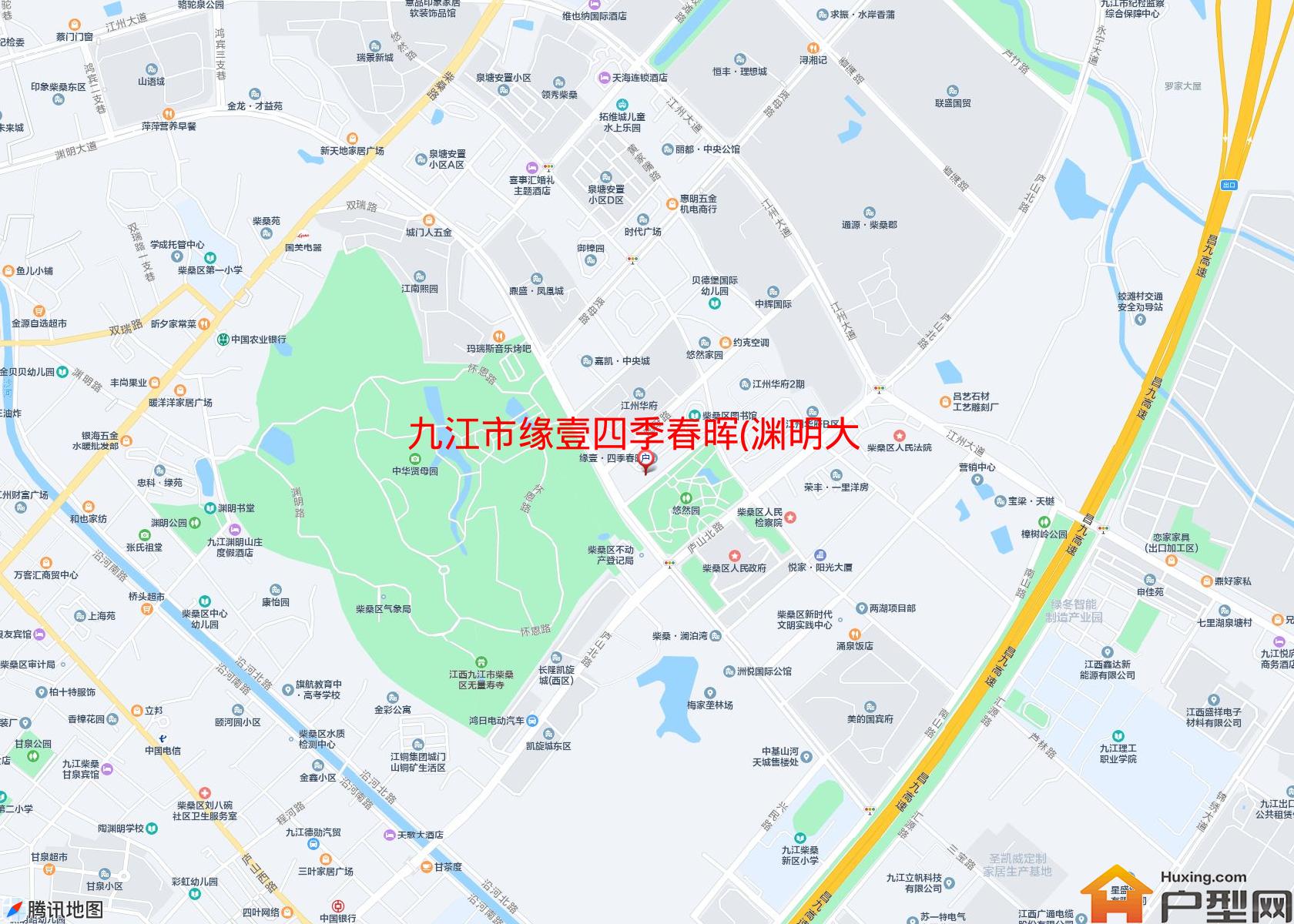 缘壹四季春晖(渊明大道5号)小区 - 户型网