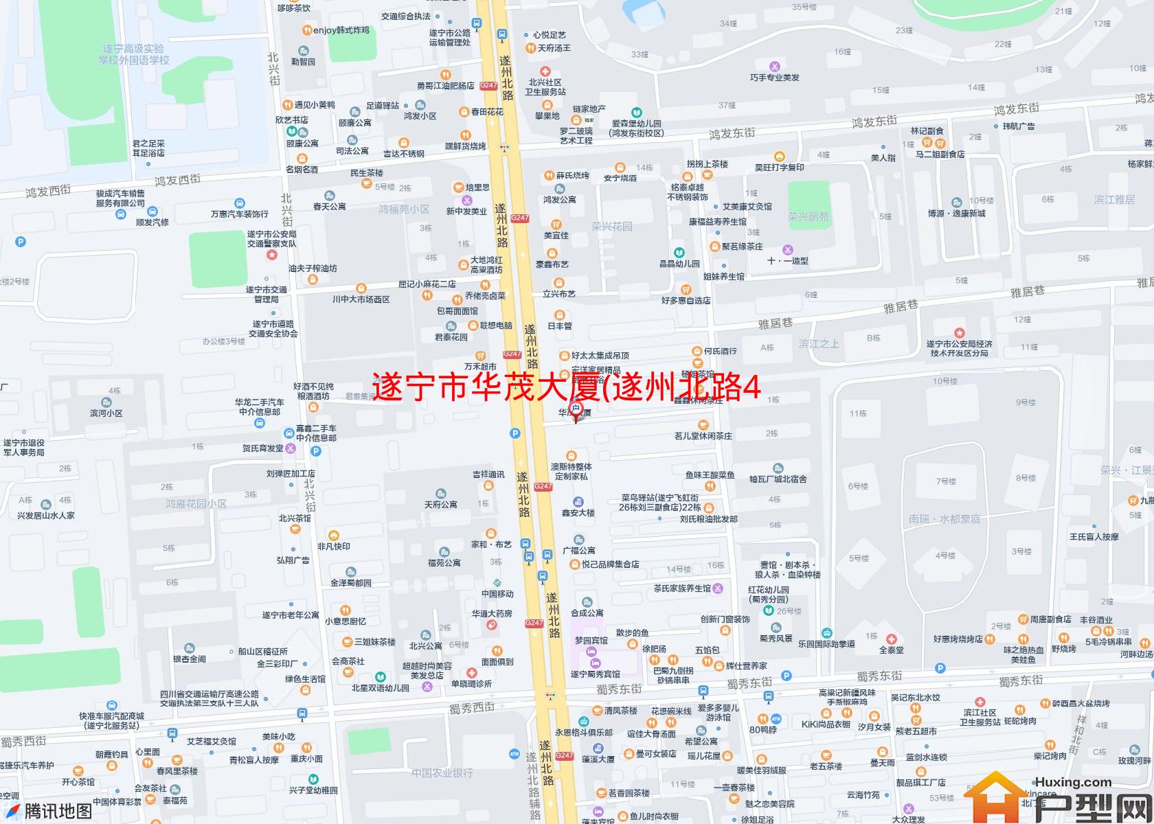 华茂大厦(遂州北路412号)小区 - 户型网