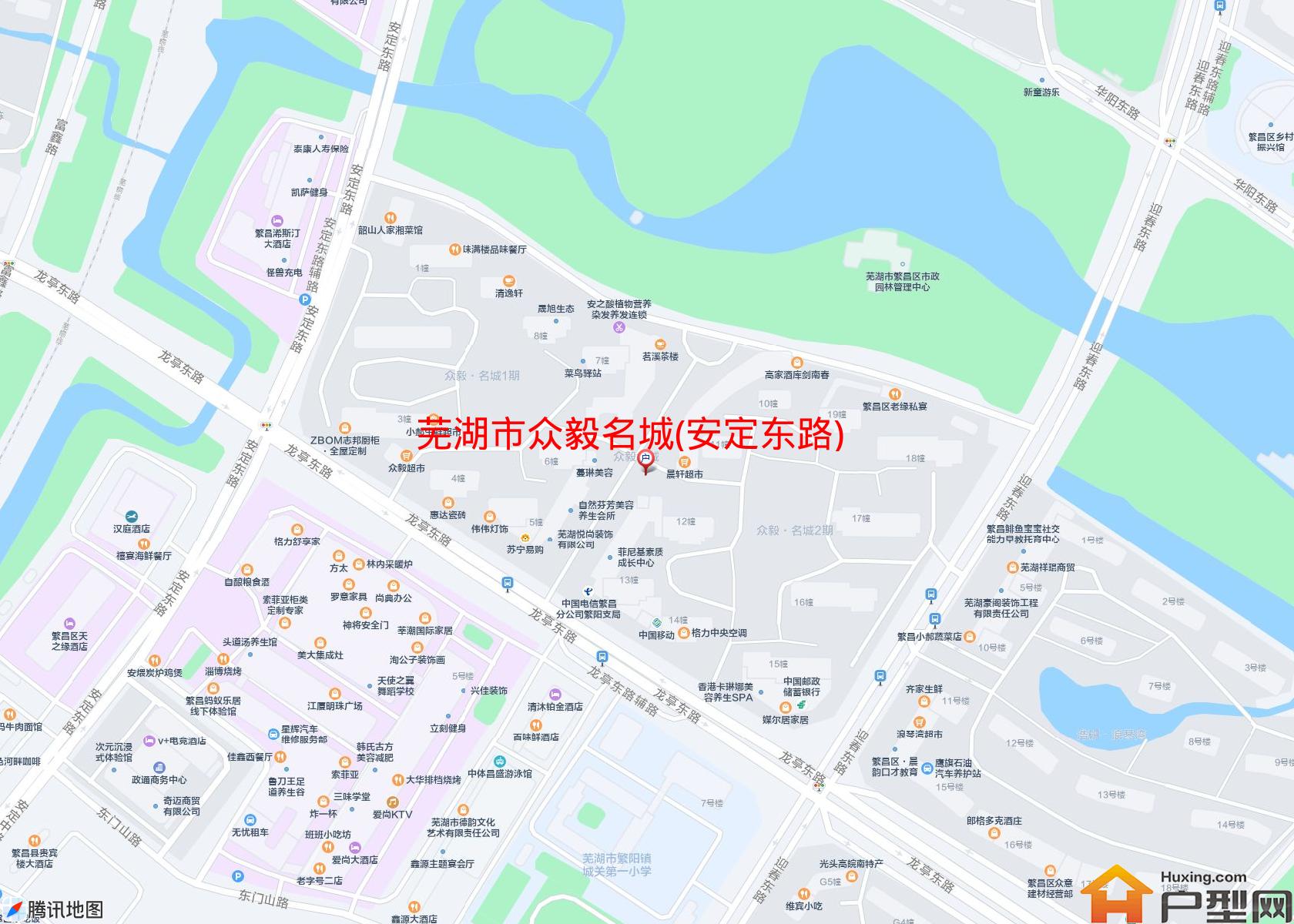众毅名城(安定东路)小区 - 户型网
