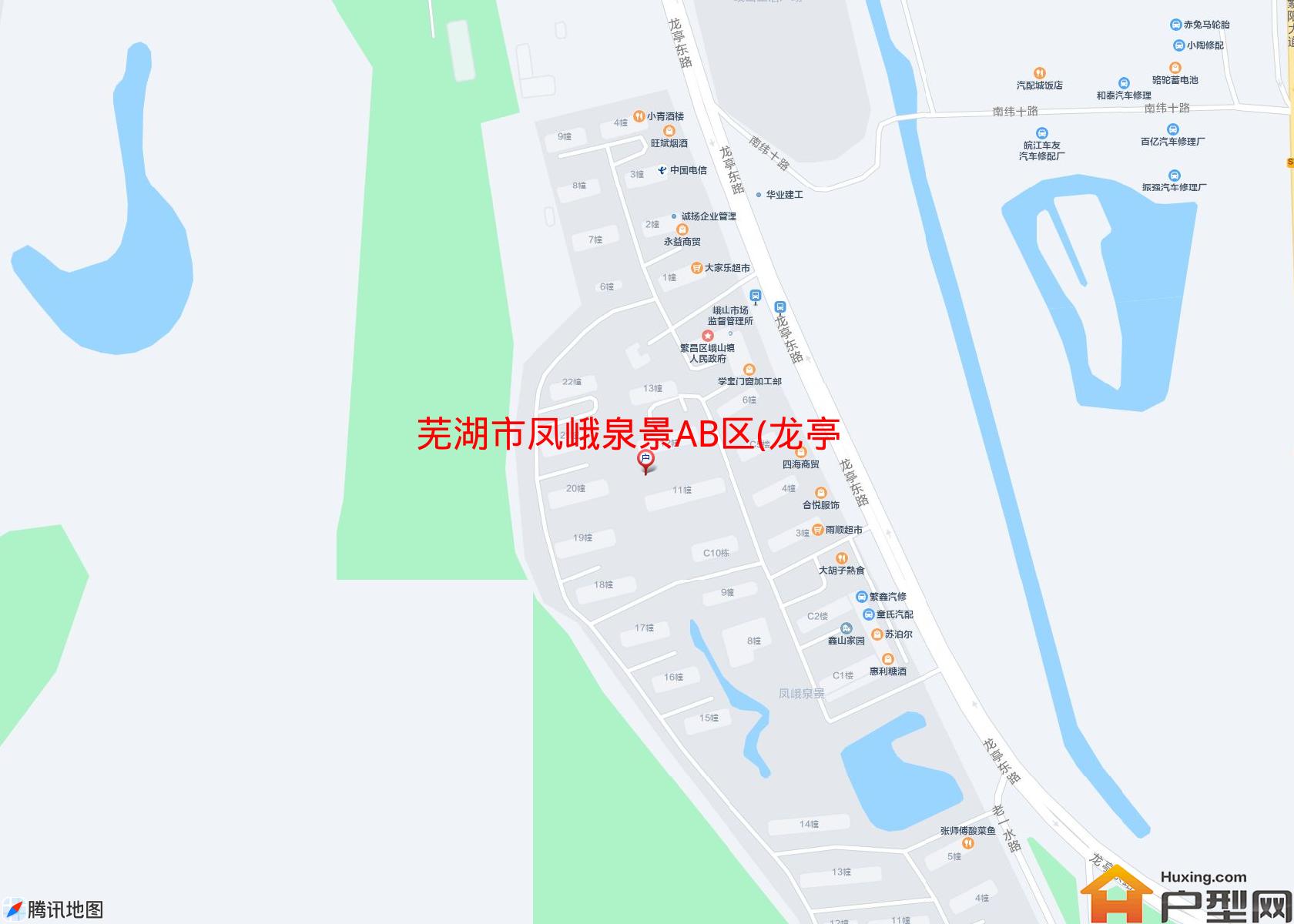 凤峨泉景AB区(龙亭南路)小区 - 户型网