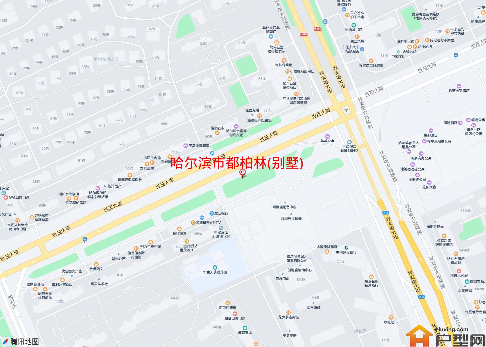 都柏林(别墅)小区 - 户型网