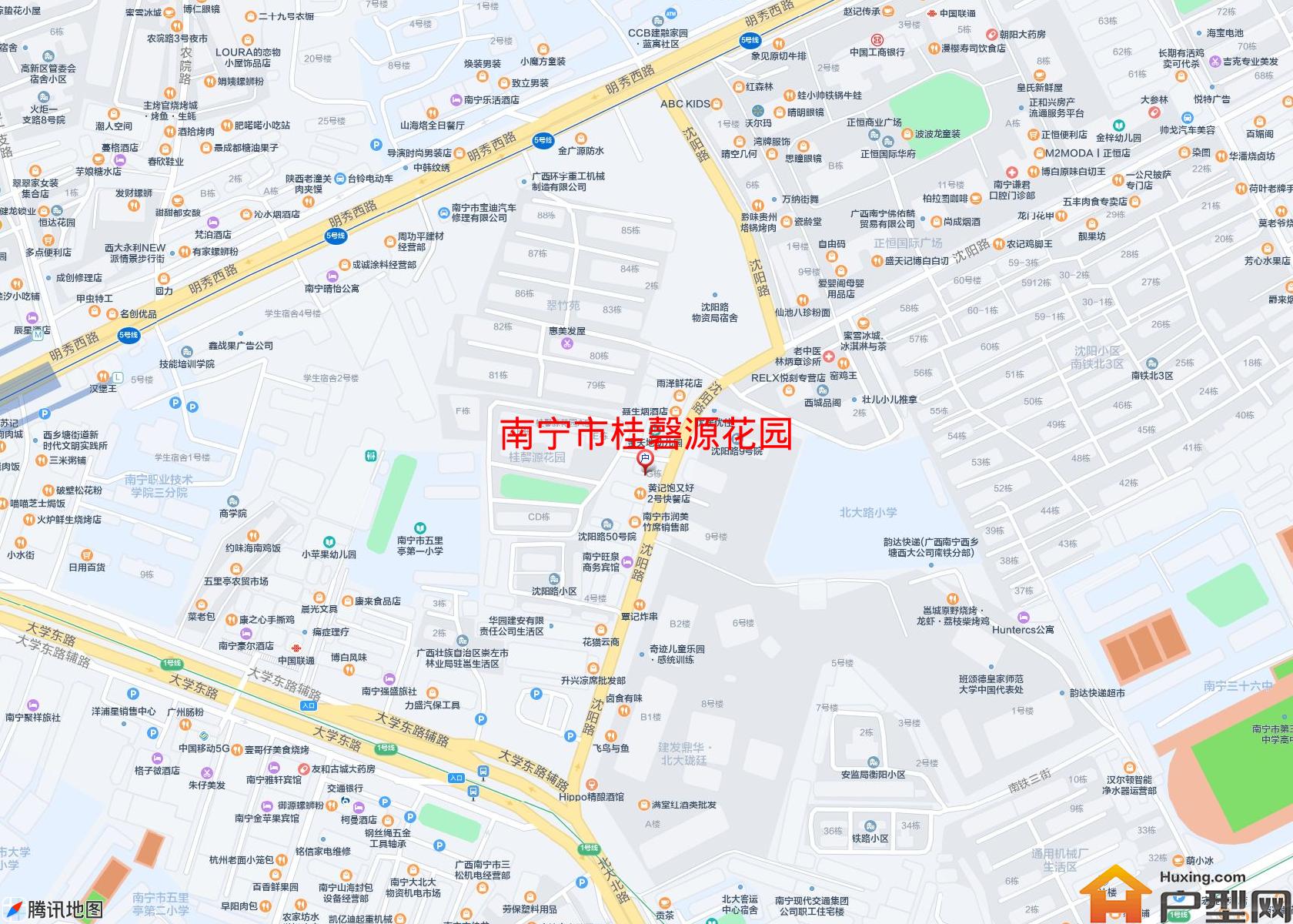桂磬源花园小区 - 户型网
