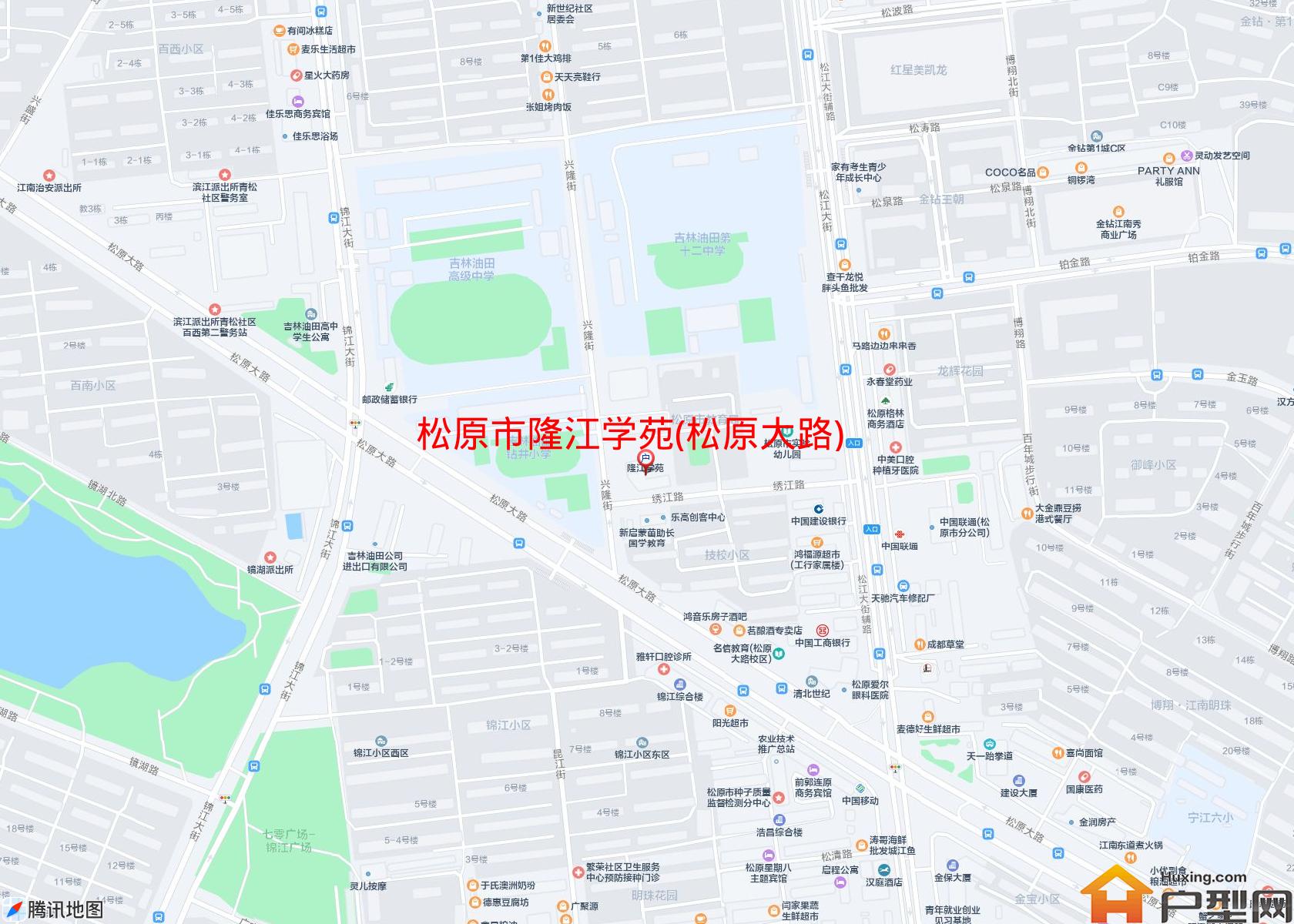 隆江学苑(松原大路)小区 - 户型网