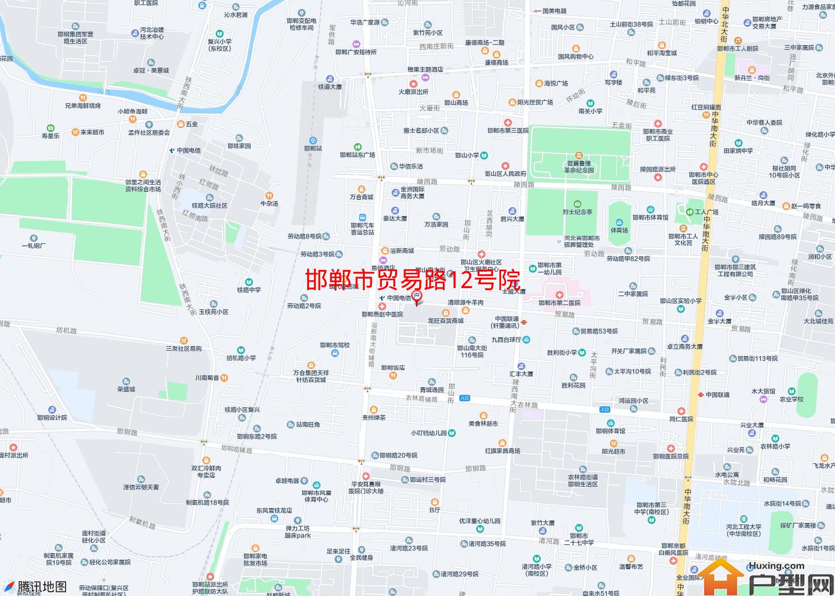 贸易路12号院小区 - 户型网