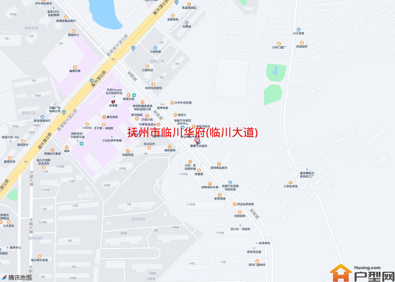 临川华府(临川大道)小区 - 户型网