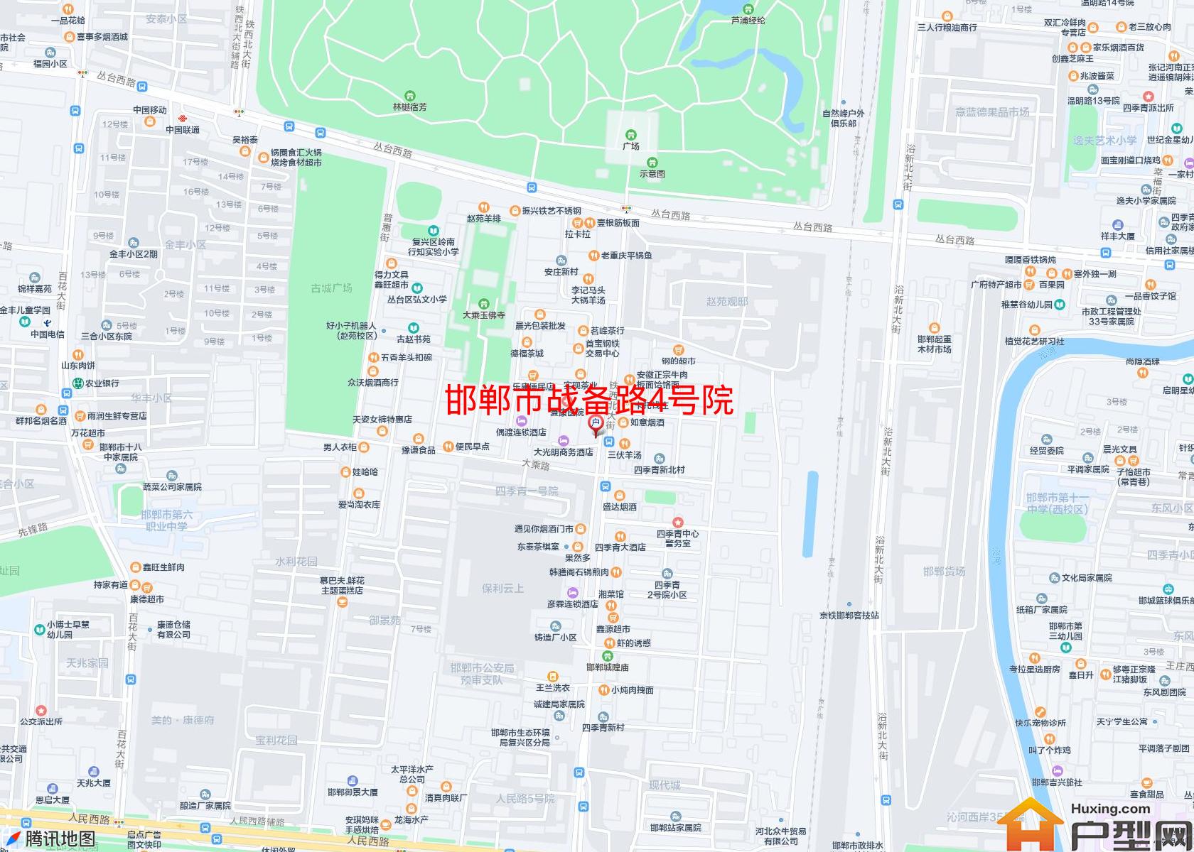 战备路4号院小区 - 户型网