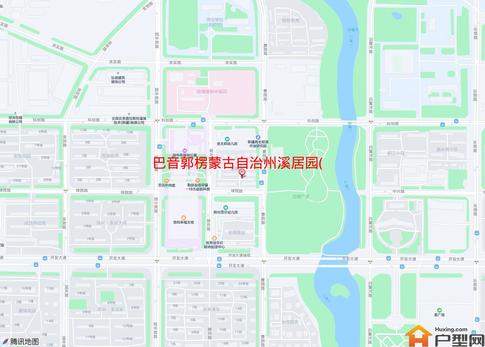 溪居园(景园路)小区 - 户型网