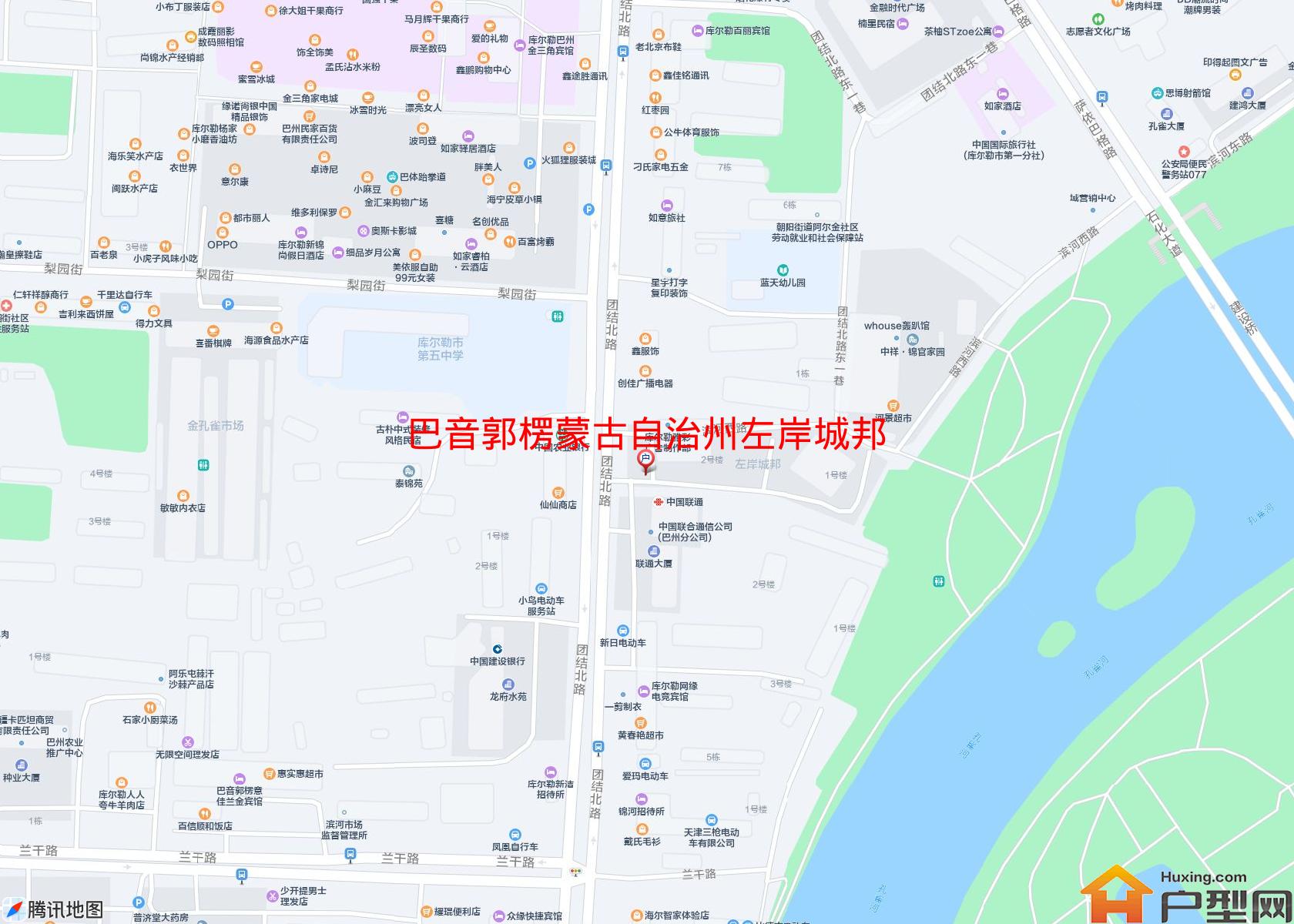 左岸城邦(团结北路15号)小区 - 户型网
