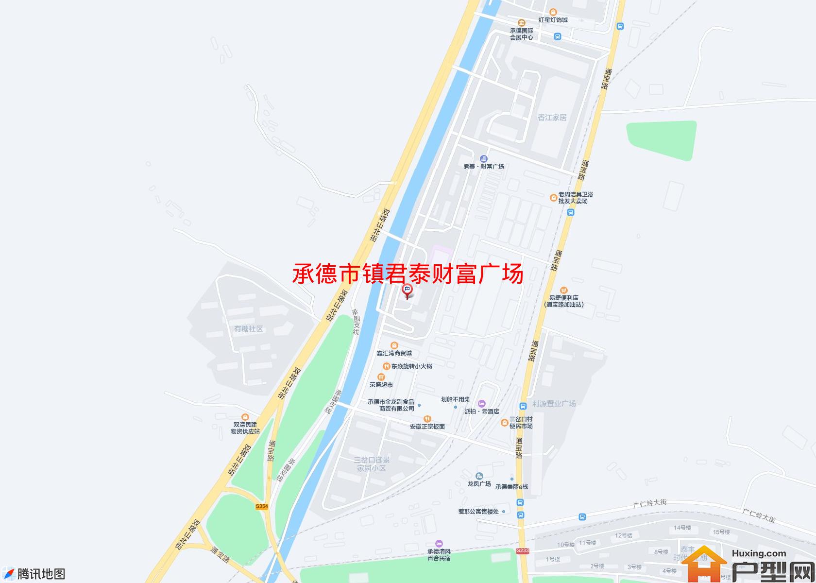 镇君泰财富广场小区 - 户型网