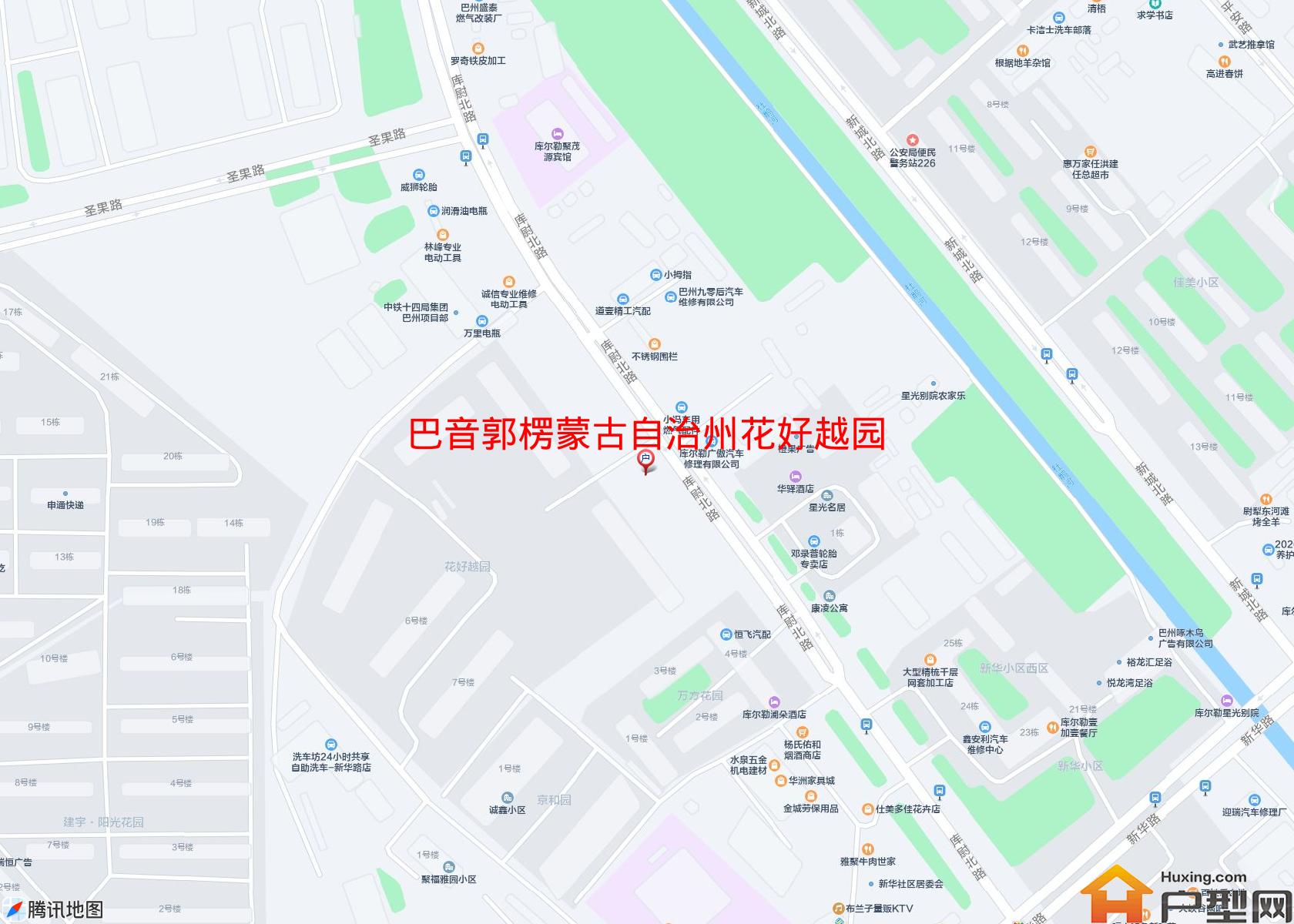 花好越园(新华路)小区 - 户型网