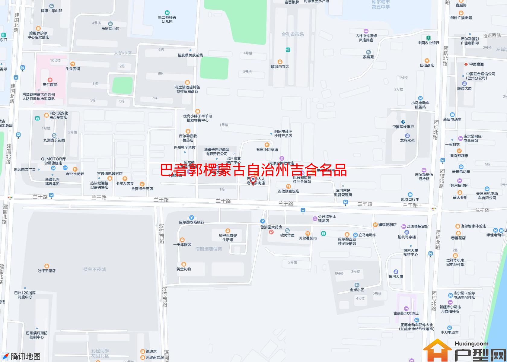 吉合名品(兰干路)小区 - 户型网
