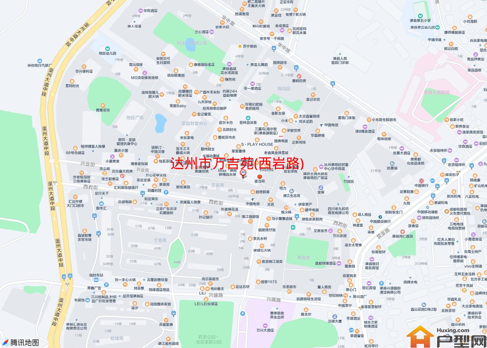 万吉苑(西岩路)小区 - 户型网