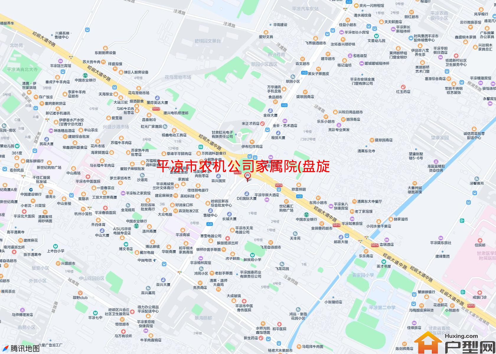 农机公司家属院(盘旋路)小区 - 户型网
