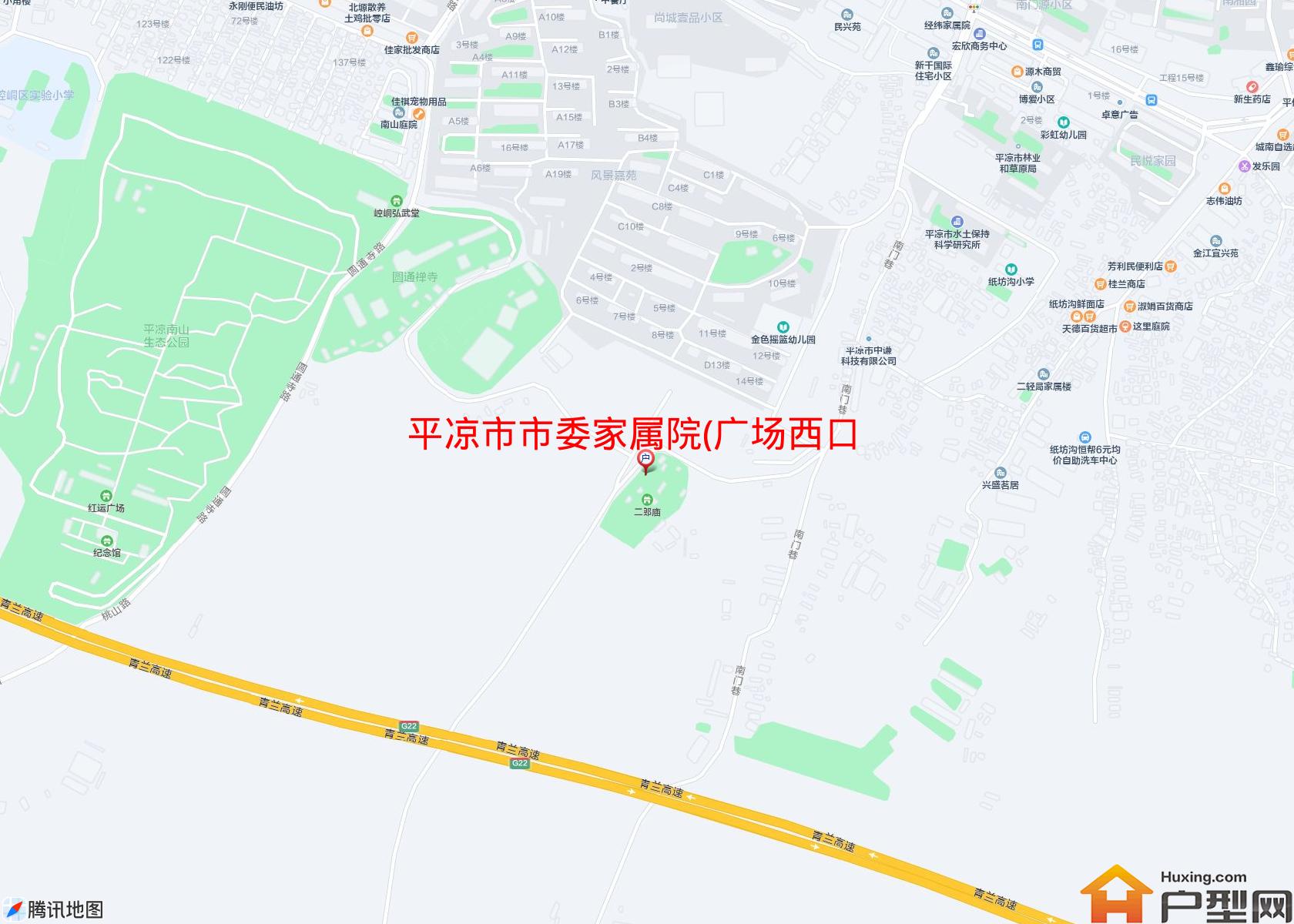 市委家属院(广场西口)小区 - 户型网