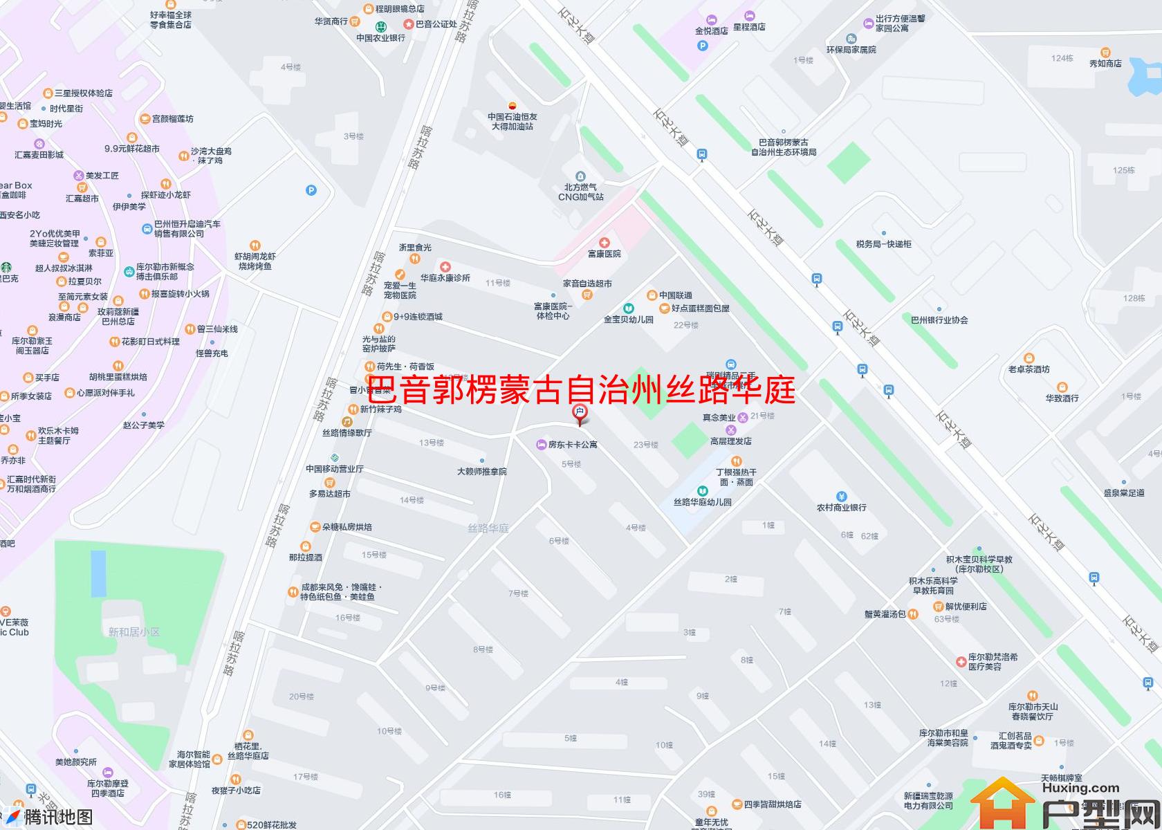 丝路华庭(石化大道)小区 - 户型网