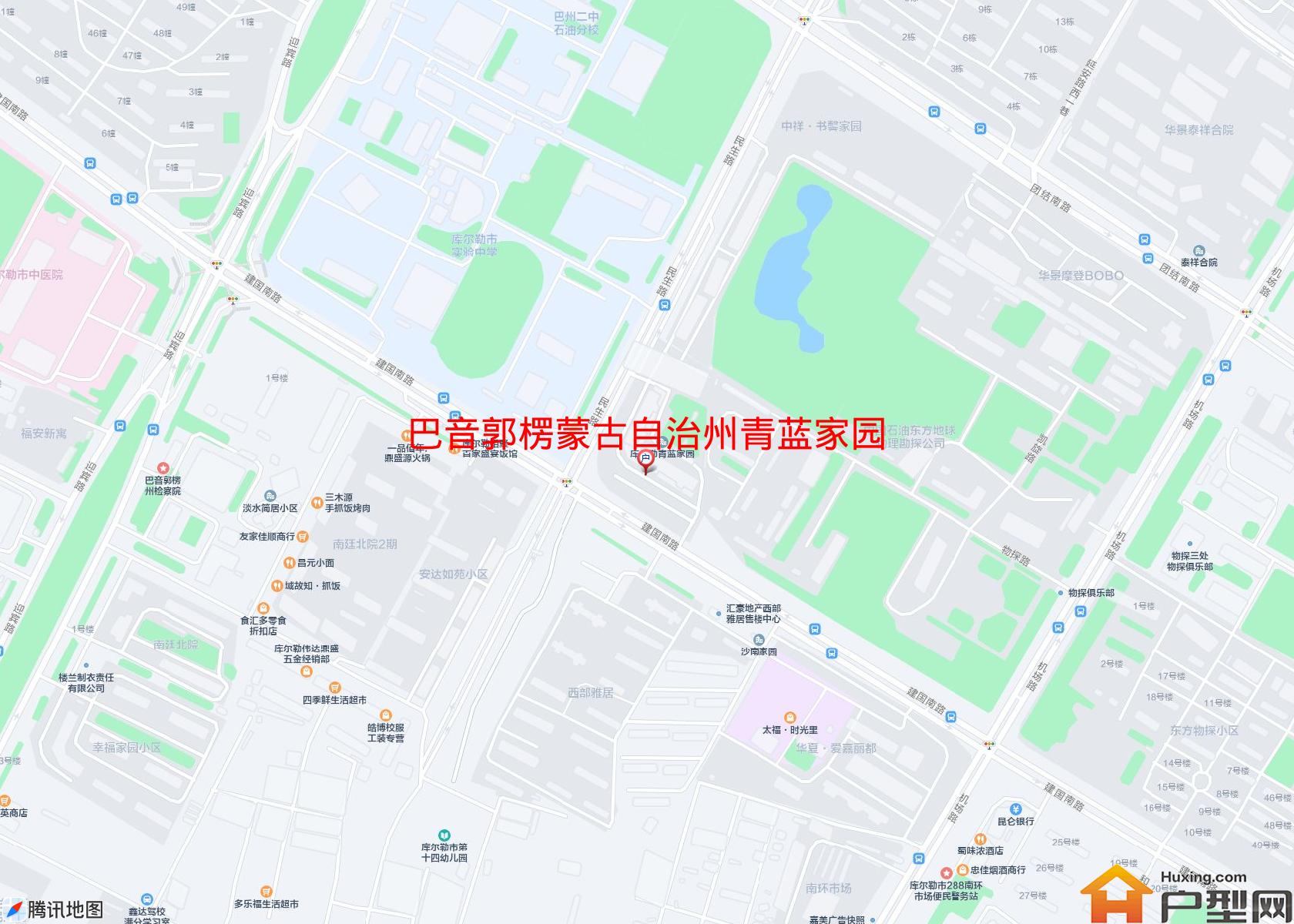 青蓝家园(建国南路)小区 - 户型网