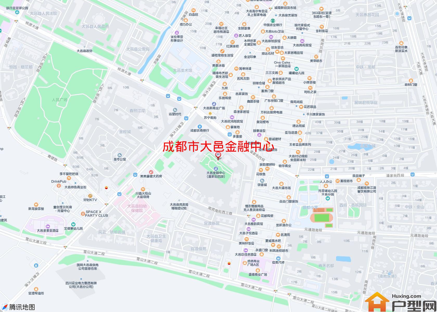 大邑金融中心小区 - 户型网