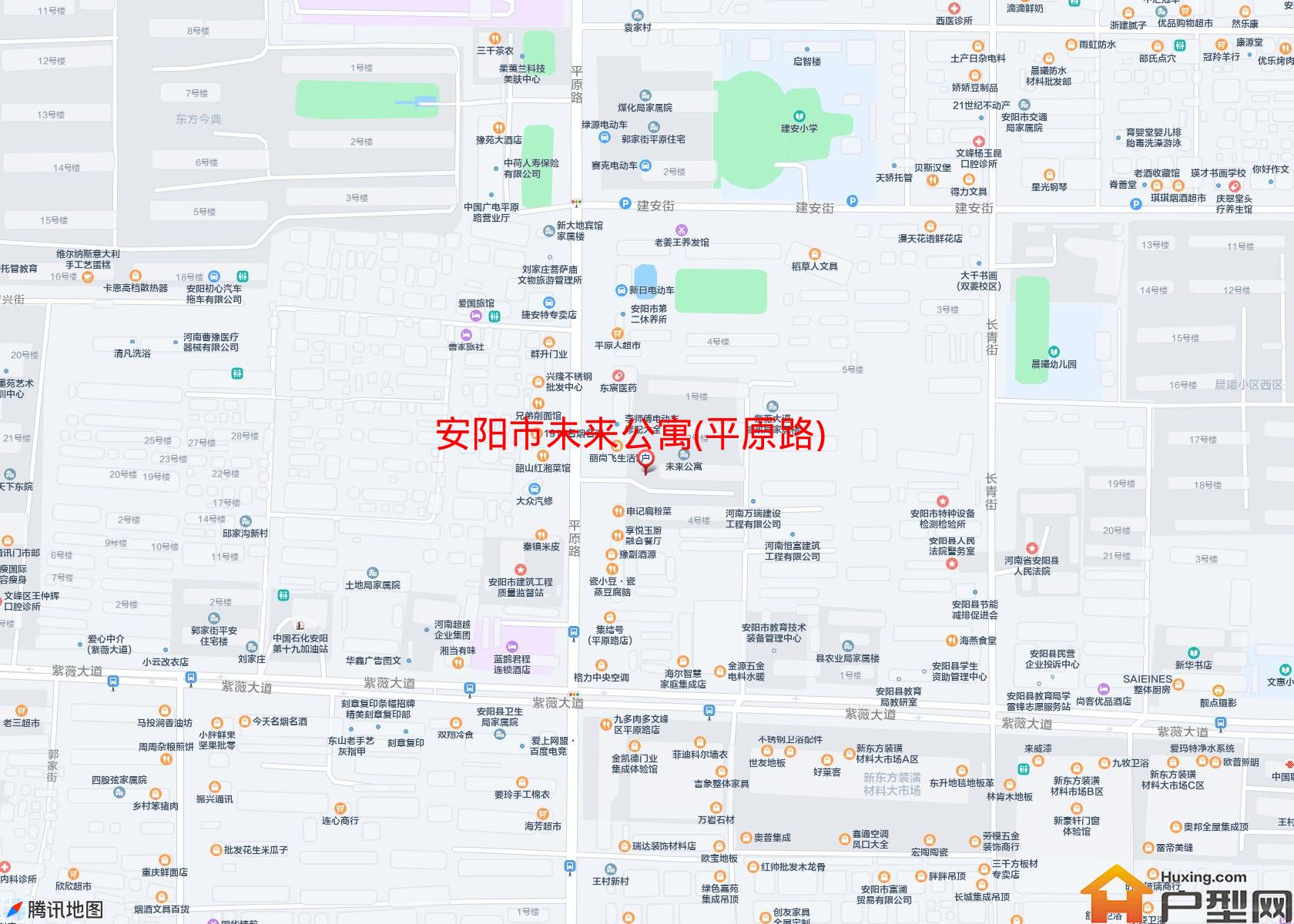 未来公寓(平原路)小区 - 户型网