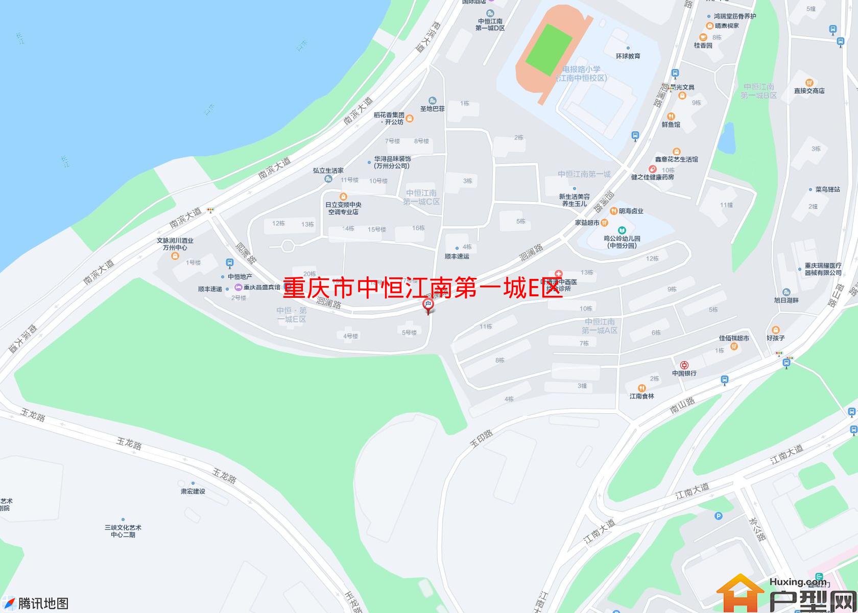 中恒江南第一城E区小区 - 户型网