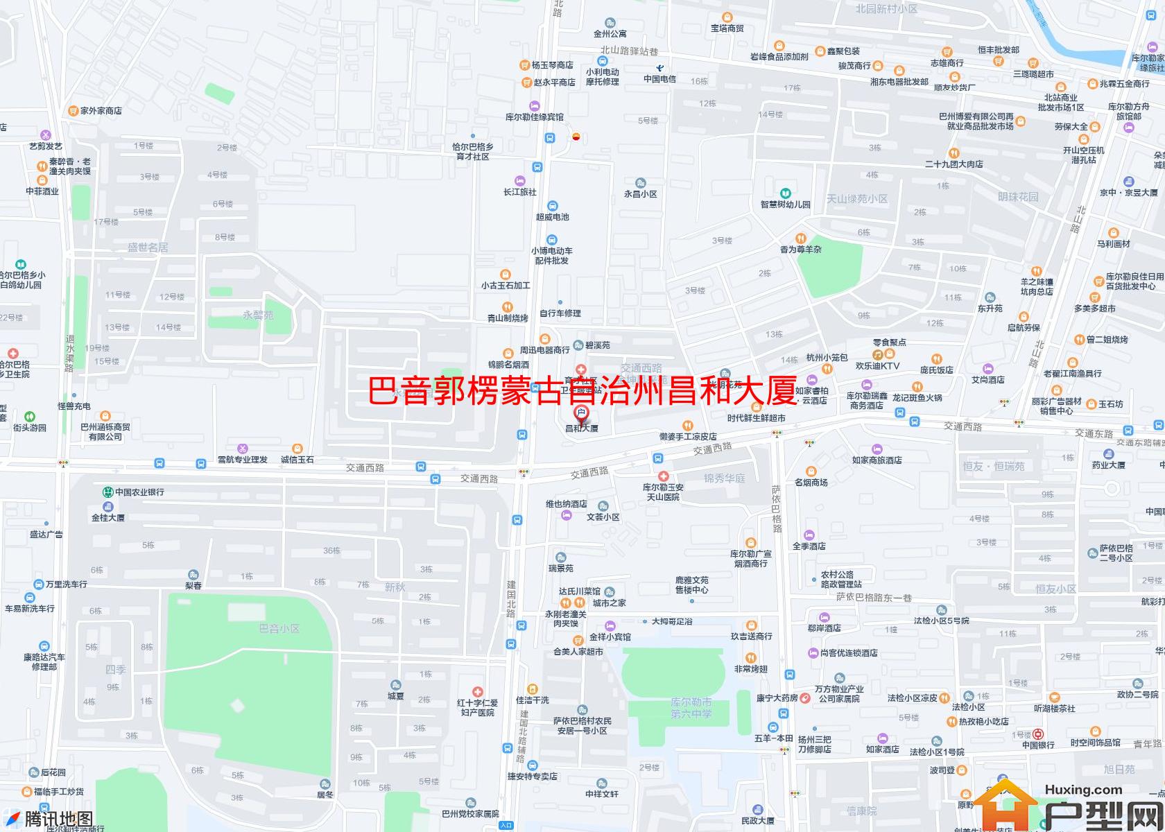 昌和大厦(交通西路)小区 - 户型网