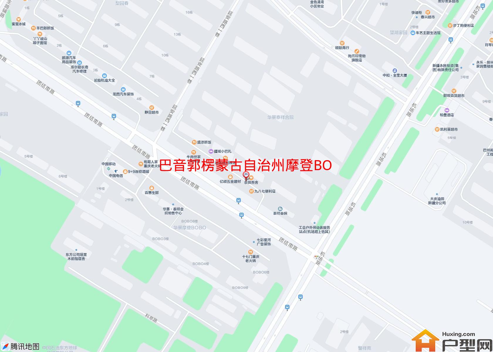摩登BOBO(团结南路)小区 - 户型网