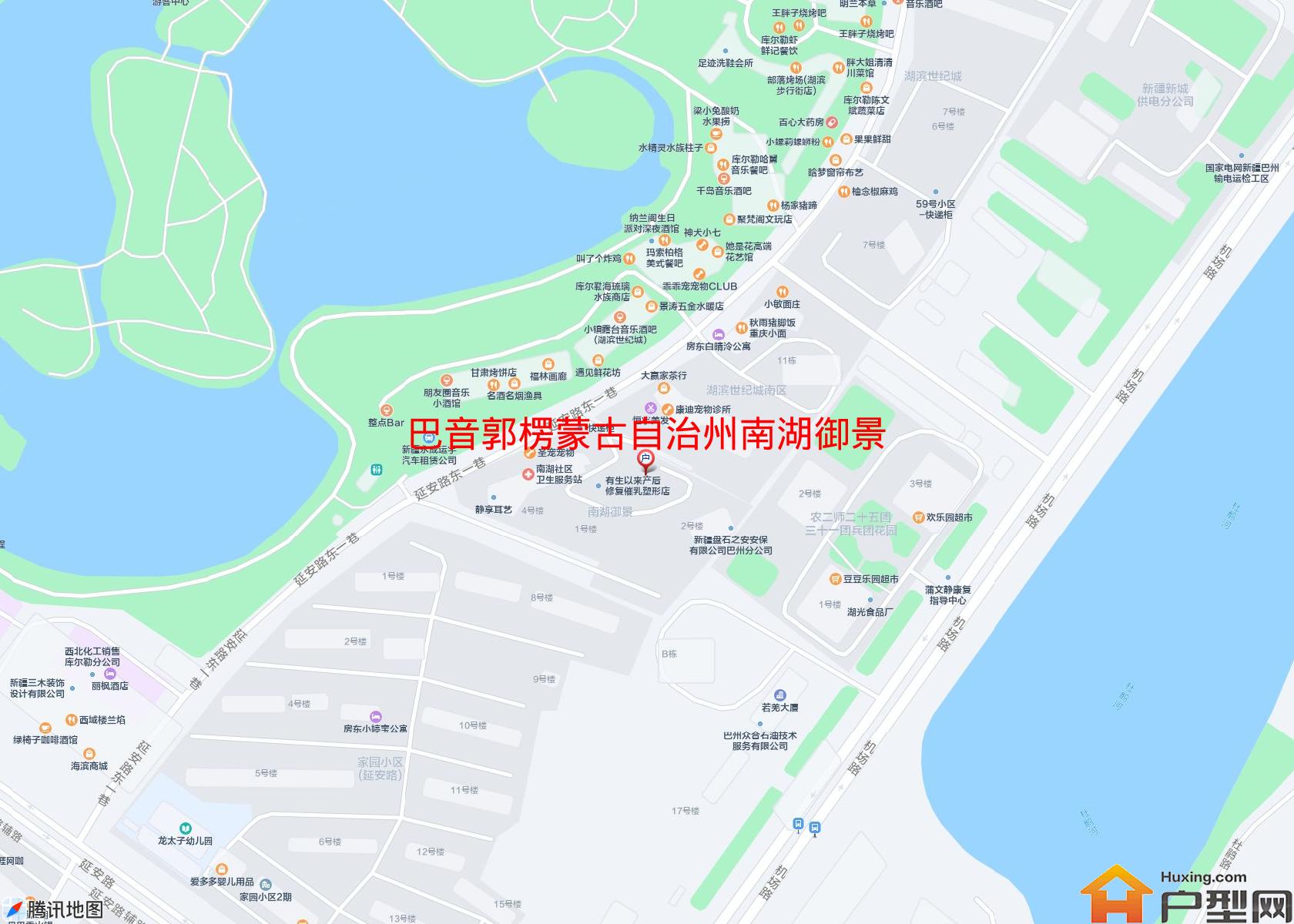 南湖御景(延安路)小区 - 户型网