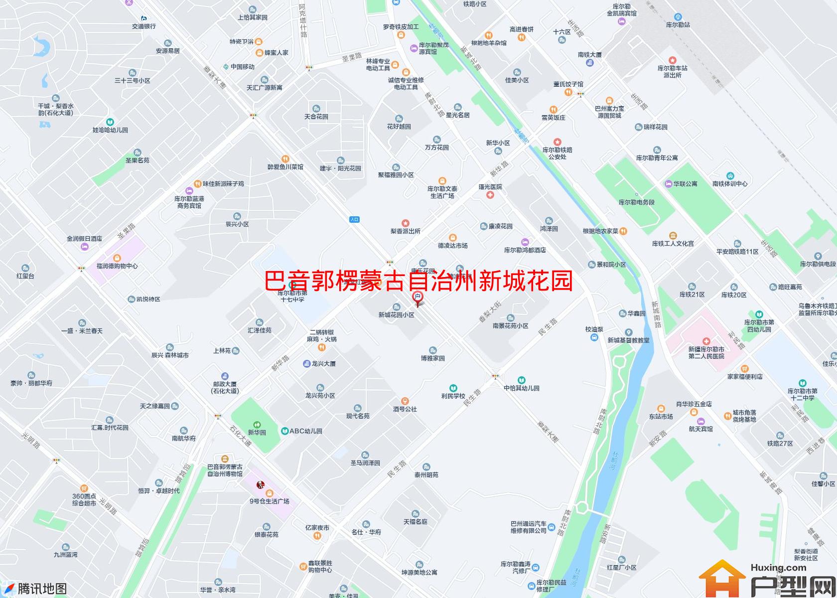 新城花园二期(新华路)小区 - 户型网