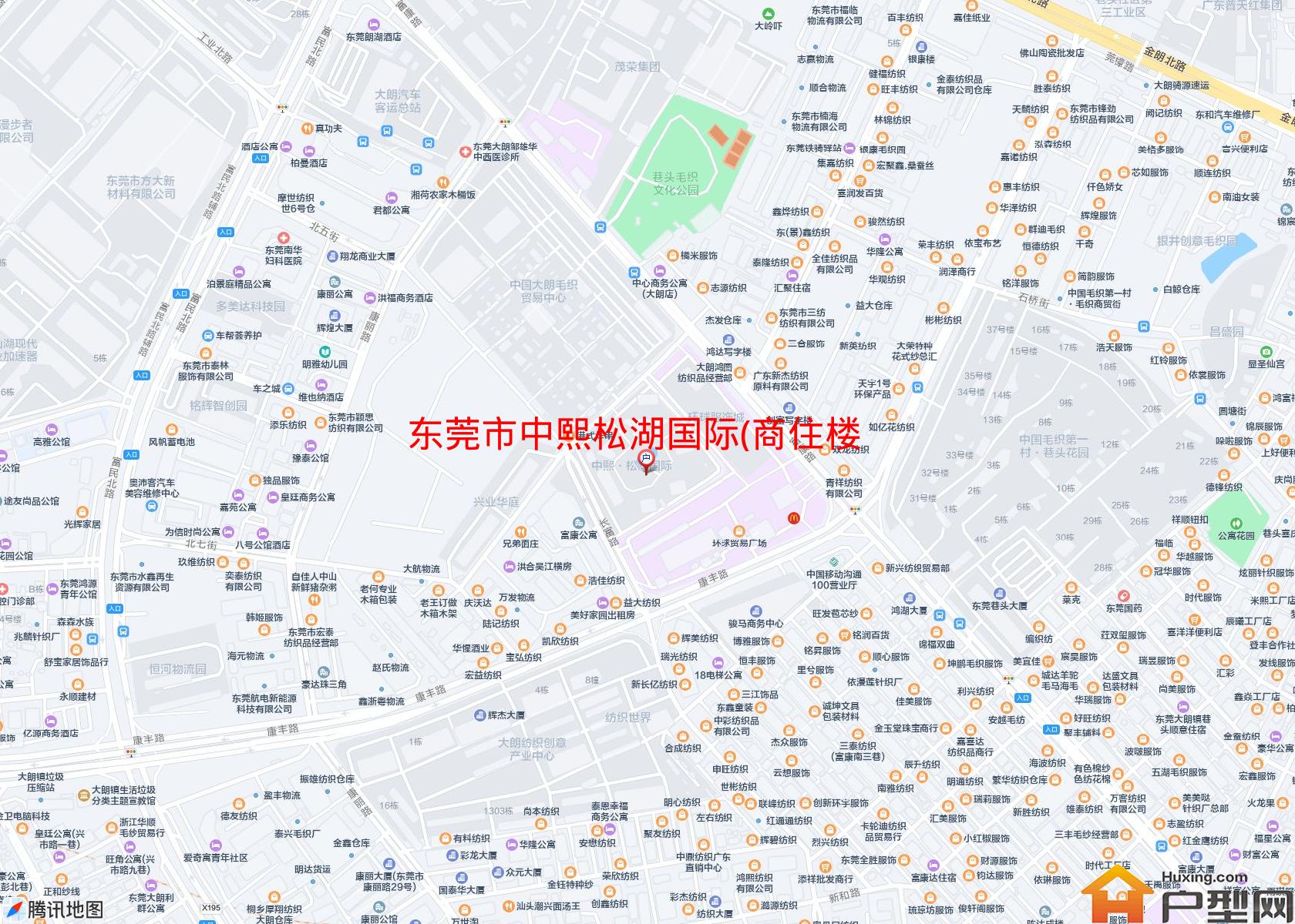 中熙松湖国际(商住楼)小区 - 户型网