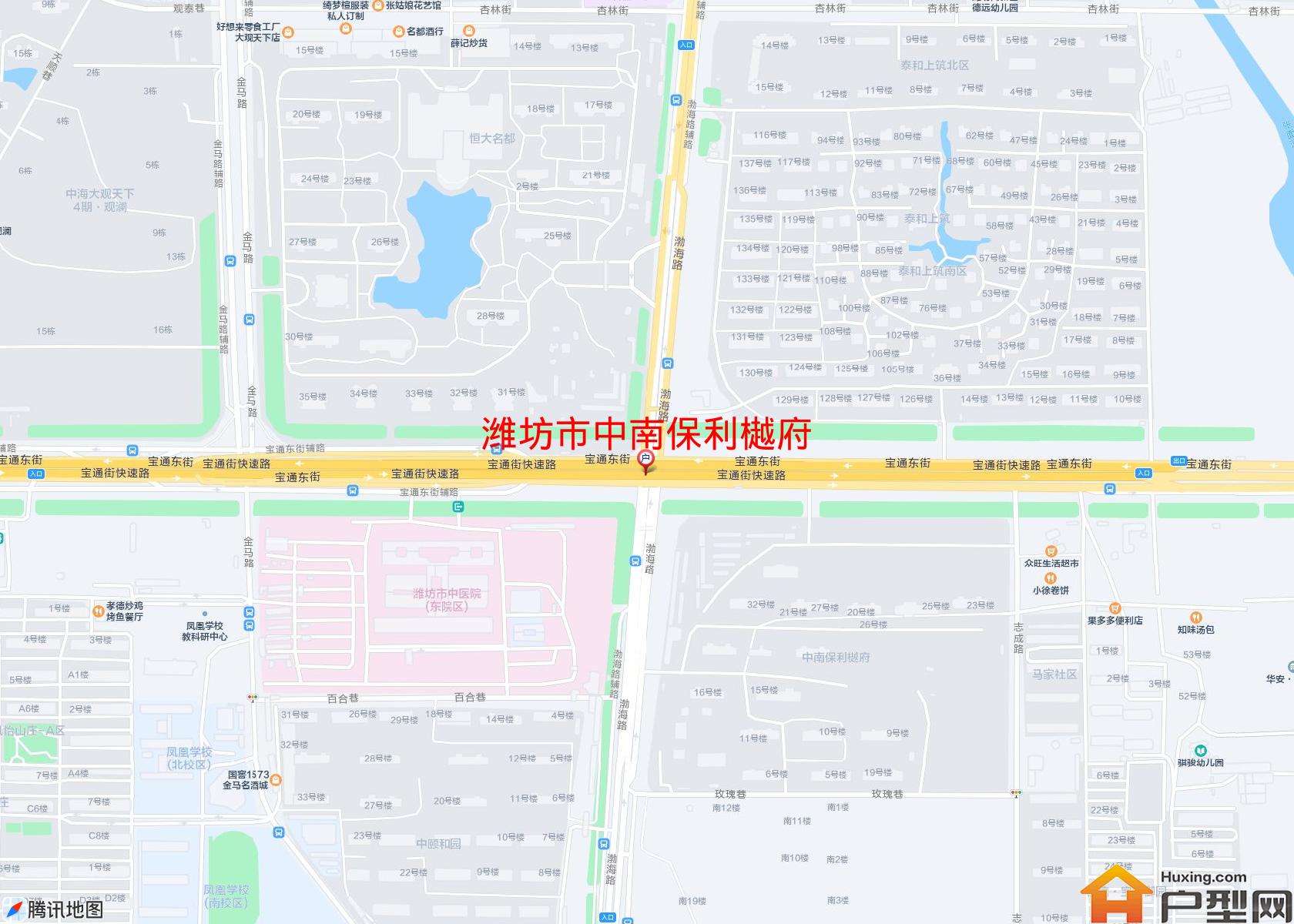 中南保利樾府小区 - 户型网