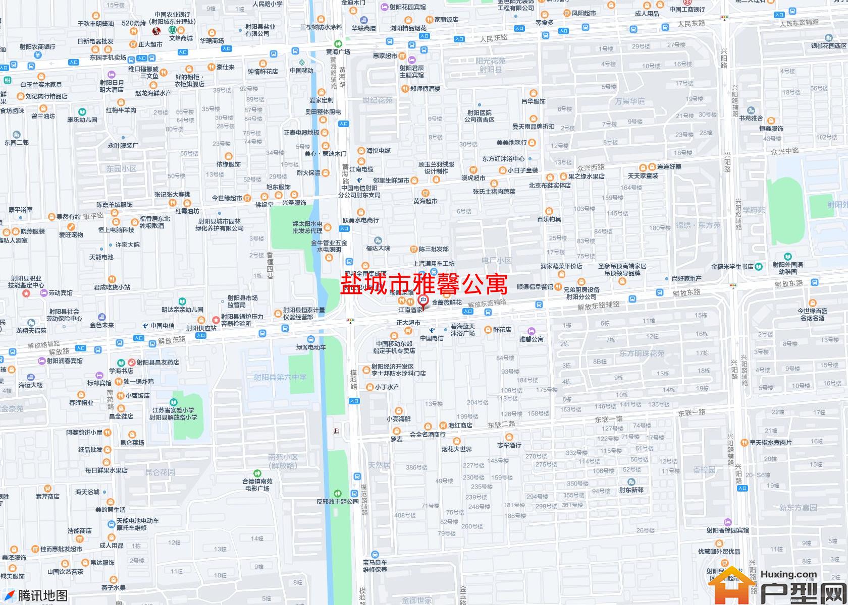 雅馨公寓小区 - 户型网